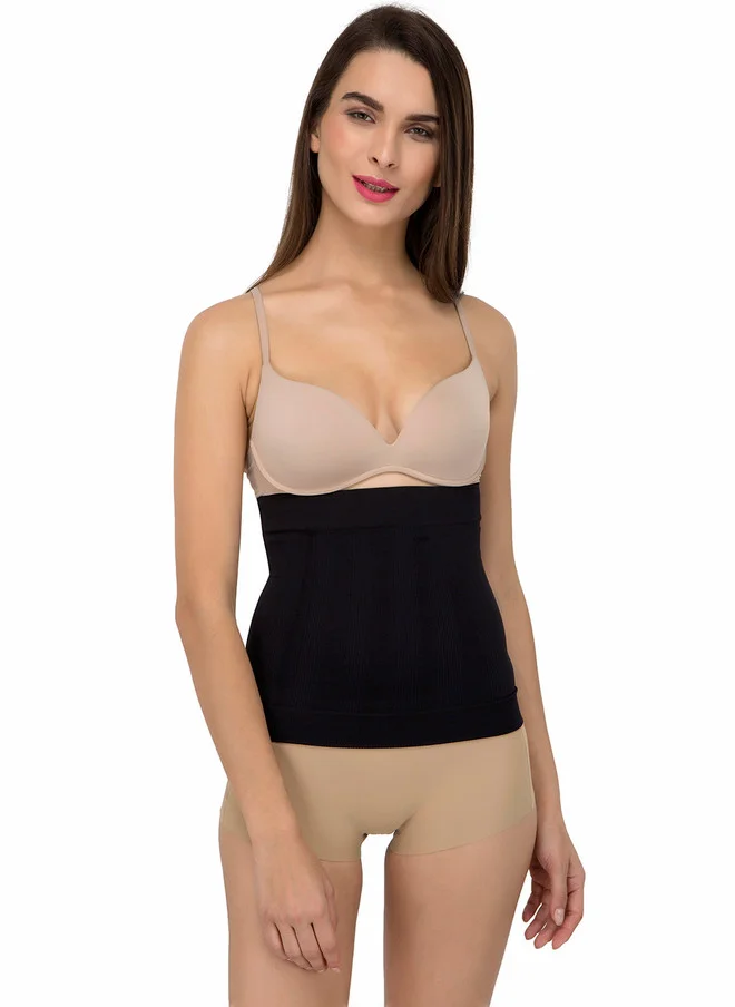 Laceandme Laceandme Black Women Magic Wire Tummy Control Shapewear Belt 4160